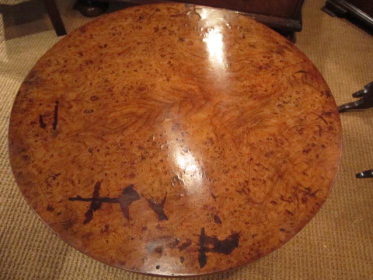 Quality William IV Pollard Oak Occasional Table - Image 2