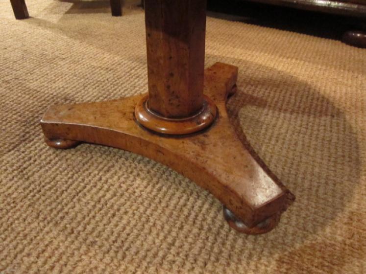 Quality William IV Pollard Oak Occasional Table - Image 3