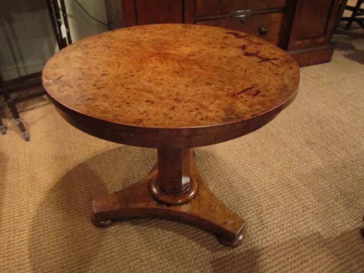 Quality William IV Pollard Oak Occasional Table - Image 5