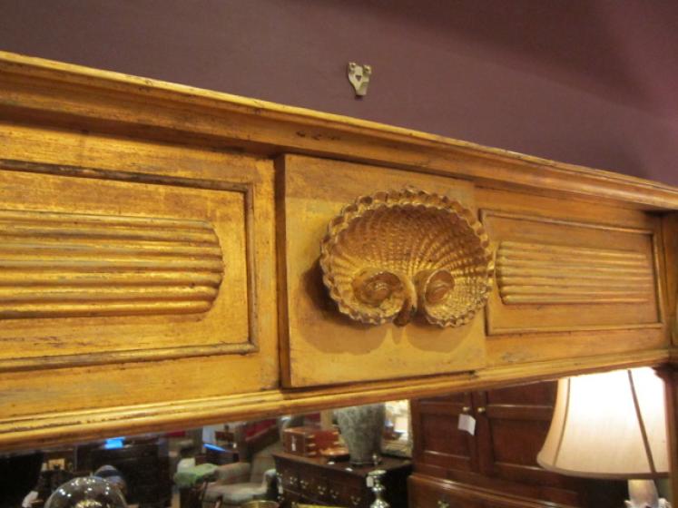Impressive Regency Gilt Overmantle Wall Mirror - Image 2