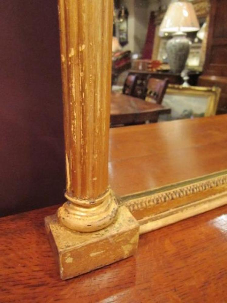 Impressive Regency Gilt Overmantle Wall Mirror - Image 4