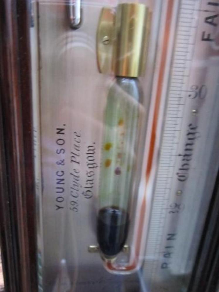 Fine Regency Rosewood Adie Sympiesometer - Image 3