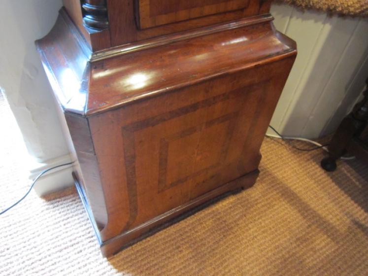 Outstanding Georgian Penny Moon Longcase Clock - Image 4