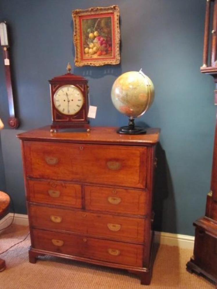 Superb Regency Camphor Secretaire Chest - Image 2