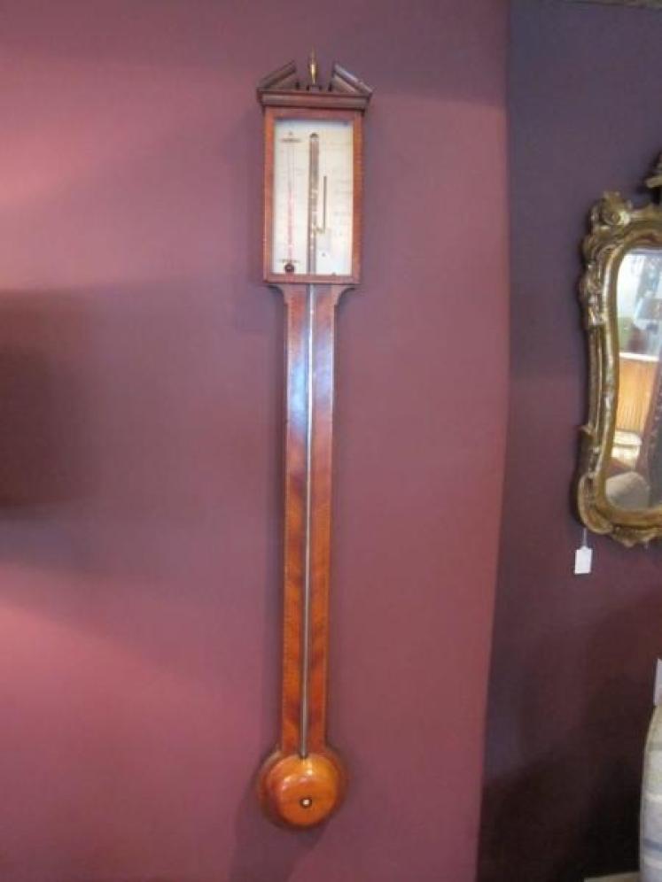 Fine George III Scottish Stick Barometer - Image 1
