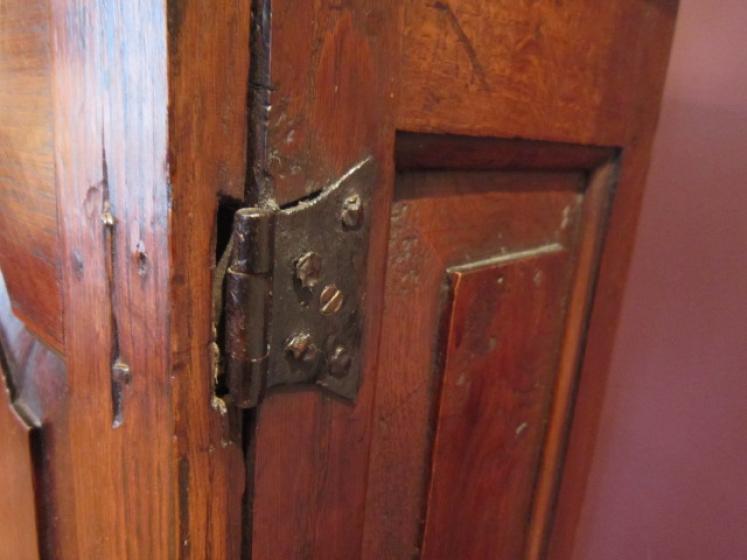 Superb George II Oak Spice Cupboard - Image 2