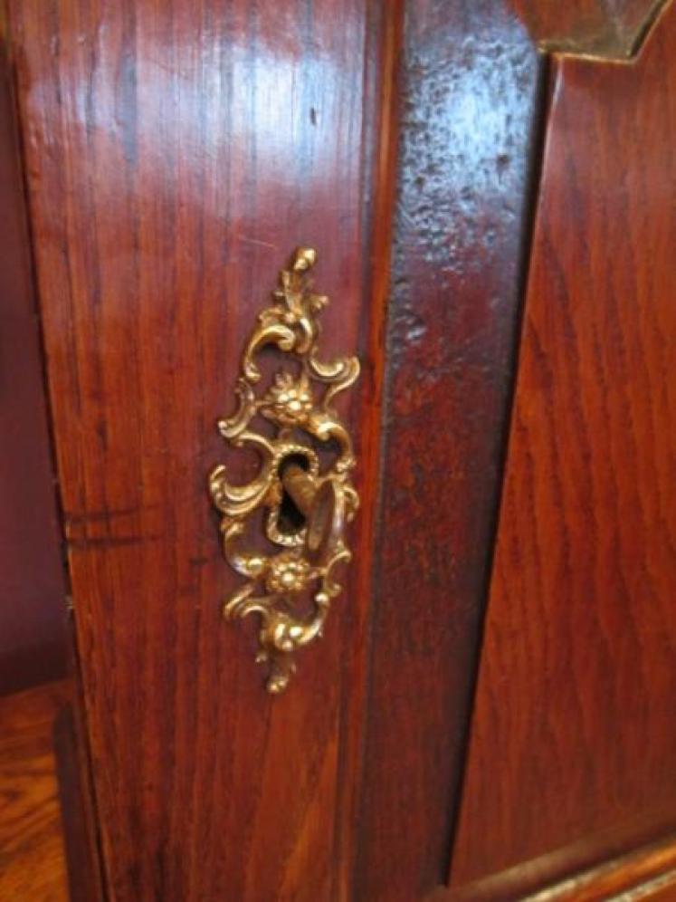 Superb George II Oak Spice Cupboard - Image 5