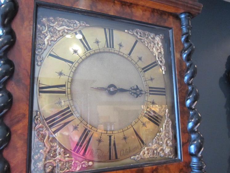 Early 18th Century Walnut Birdcage Longcase Clock - Image 4