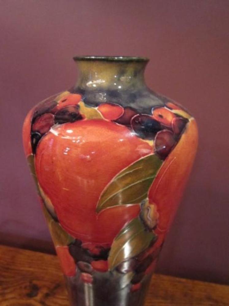 Art Nouveau Moorcroft Pomegranate Vase - Image 3