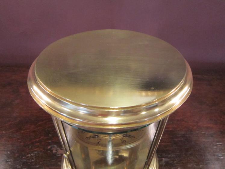 Superb Victorian Oval Four Glass Mantel Clock - Image 5
