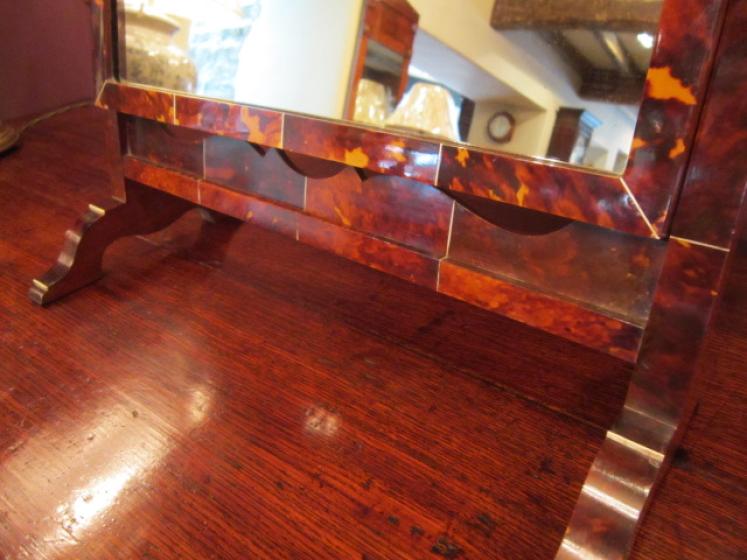 Superb 1920's Tortoiseshell Toilet Mirror - Image 5