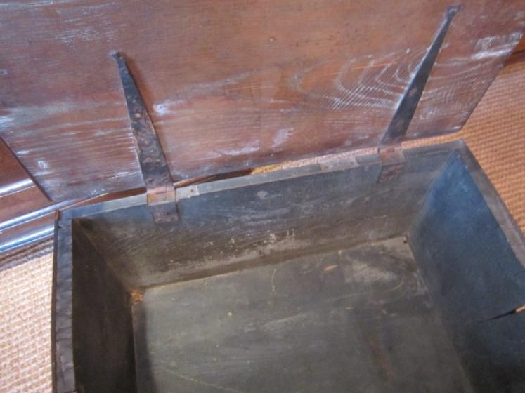 Small George I Geometrical Panelled Coffer - Image 3