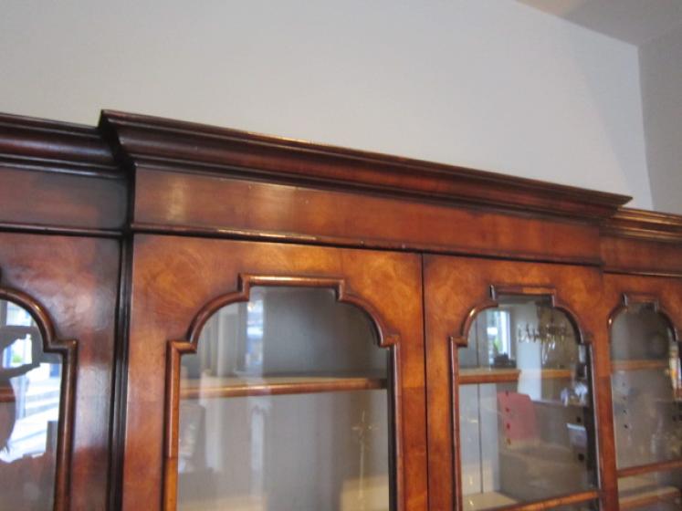 Fine William & Mary Style Breakfront Bookcase - Image 5