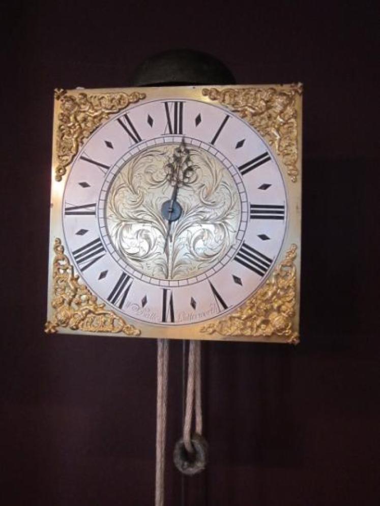 George II Hook & Spike Wall Clock - Image 1