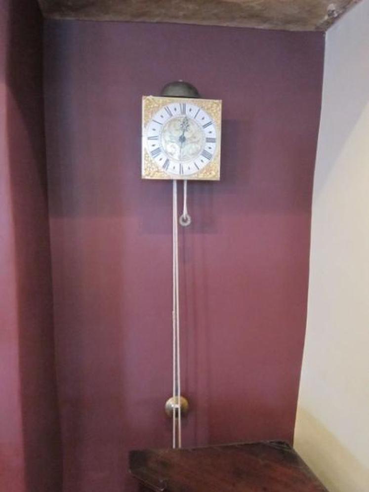 George II Hook & Spike Wall Clock - Image 3