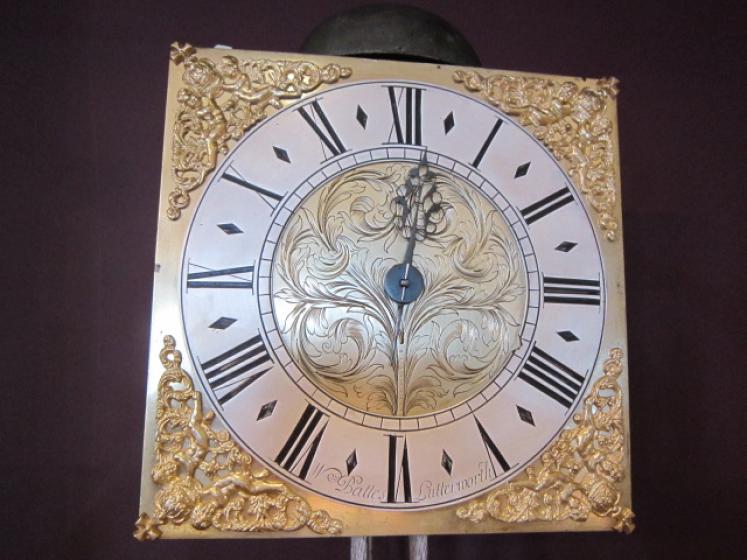 George II Hook & Spike Wall Clock - Image 4