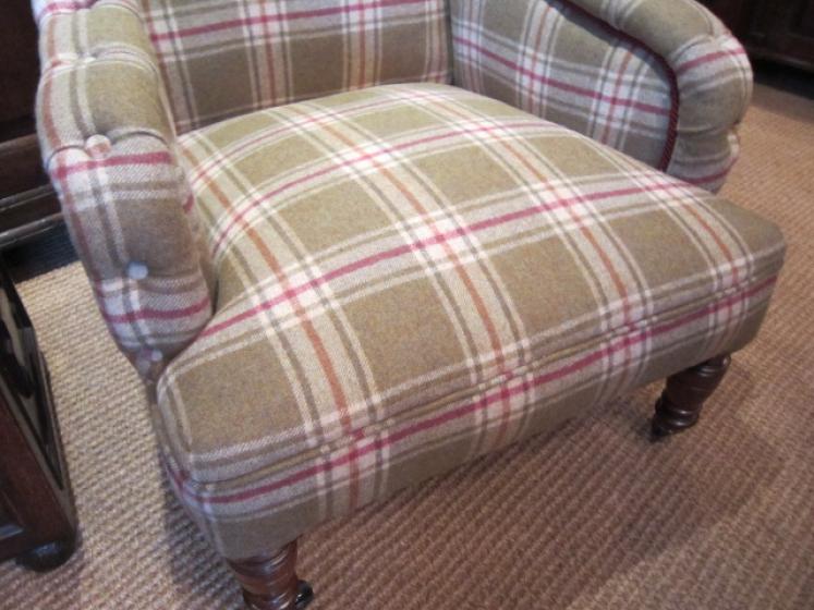 Mid Victorian Howard Style Easy Armchair - Image 5