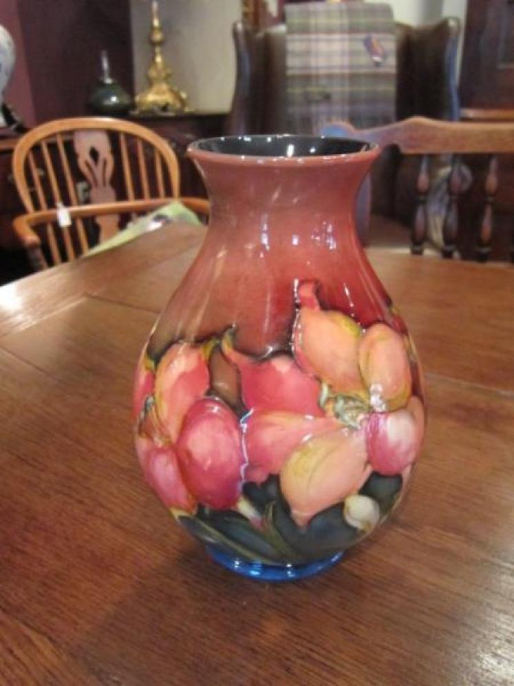 Moorcroft Fressia Flambe Glazed Vase - Image 1