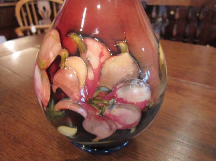 Moorcroft Fressia Flambe Glazed Vase - Image 2
