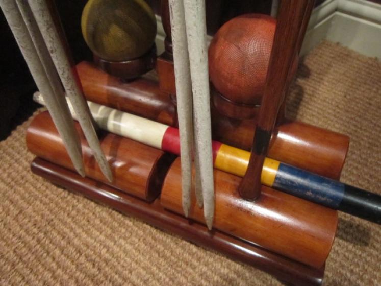 Stunning Victorian Ayre's of London Croquet Set - Image 3