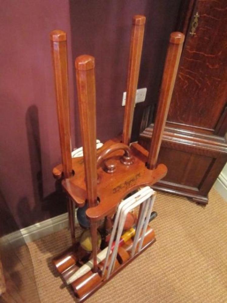 Stunning Victorian Ayre's of London Croquet Set - Image 4