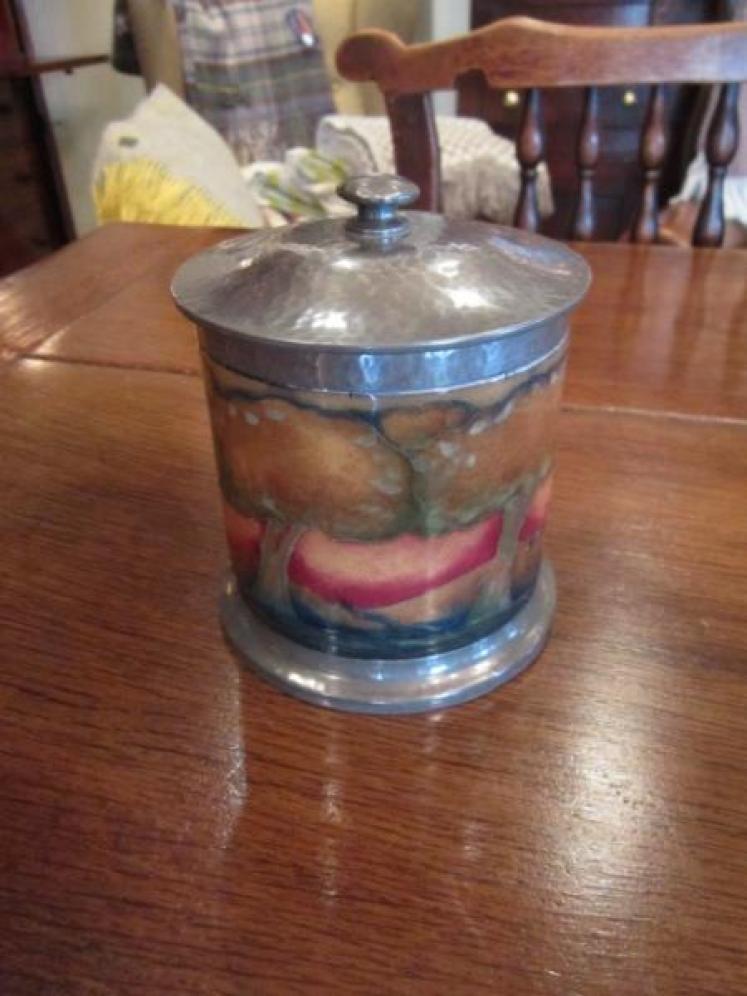 Superb Moorcroft Eventide Liberty's Jar & Cover - Image 1