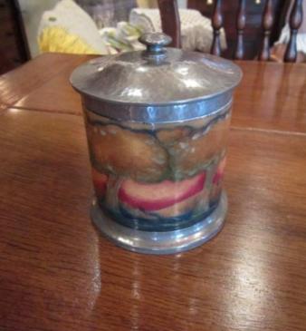 Superb Moorcroft Eventide Liberty's Jar & Cover