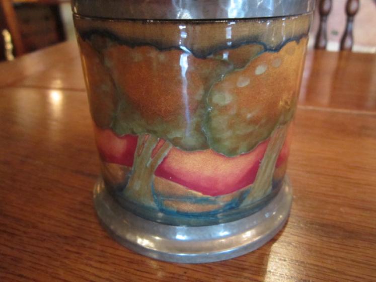 Superb Moorcroft Eventide Liberty's Jar & Cover - Image 4