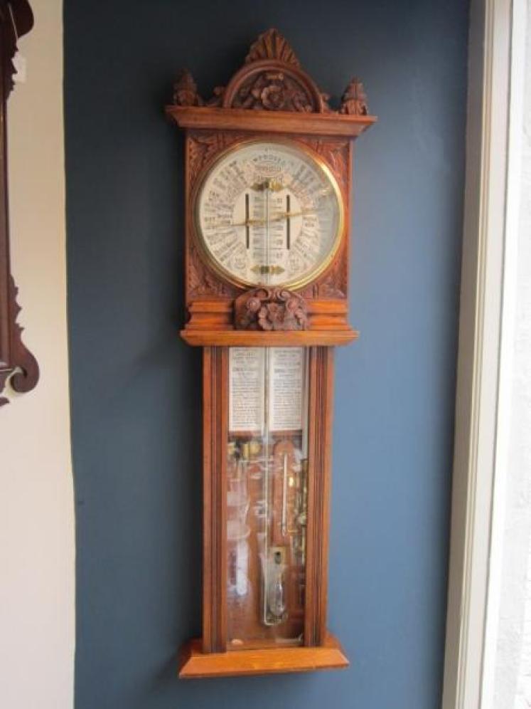 Rare Victorian Polytechnic Admiral Barometer - Image 1