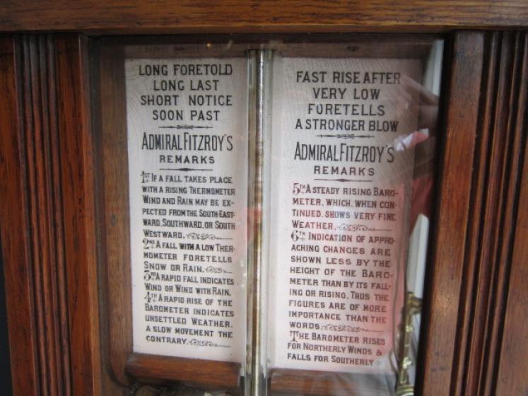 Rare Victorian Polytechnic Admiral Barometer - Image 4