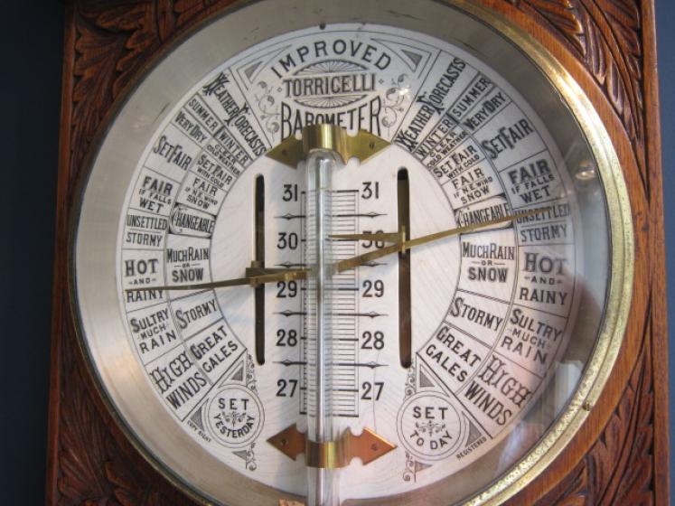 Rare Victorian Polytechnic Admiral Barometer - Image 5