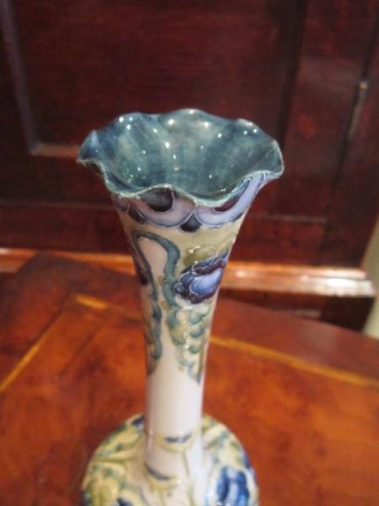 Art Nouveau McIntyre Moorcroft Florinware Vase - Image 3