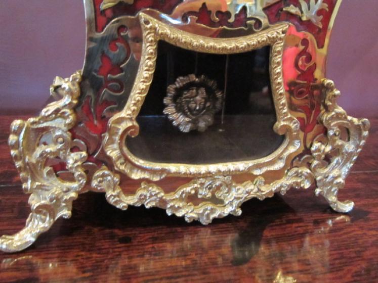Fine 19th Century Boulle Striking Mantel Clock - Image 4
