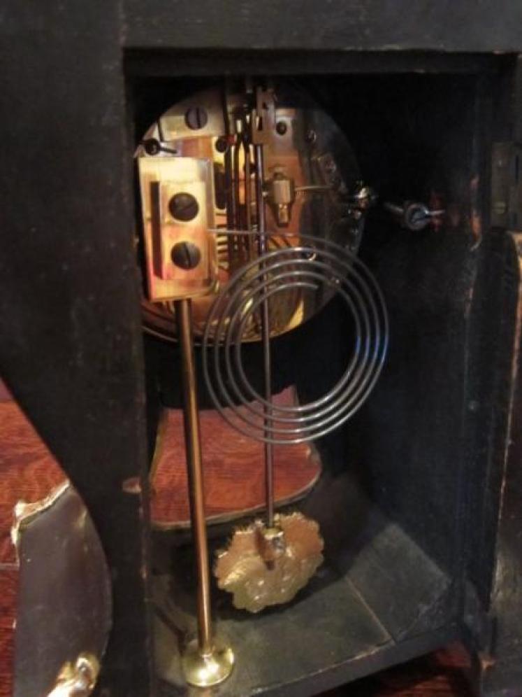 Fine 19th Century Boulle Striking Mantel Clock - Image 5