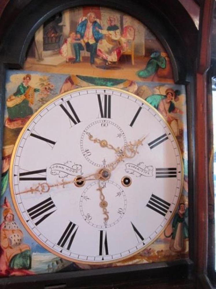 Small Regency Scottish 8 Day Longcase Clock - Image 5