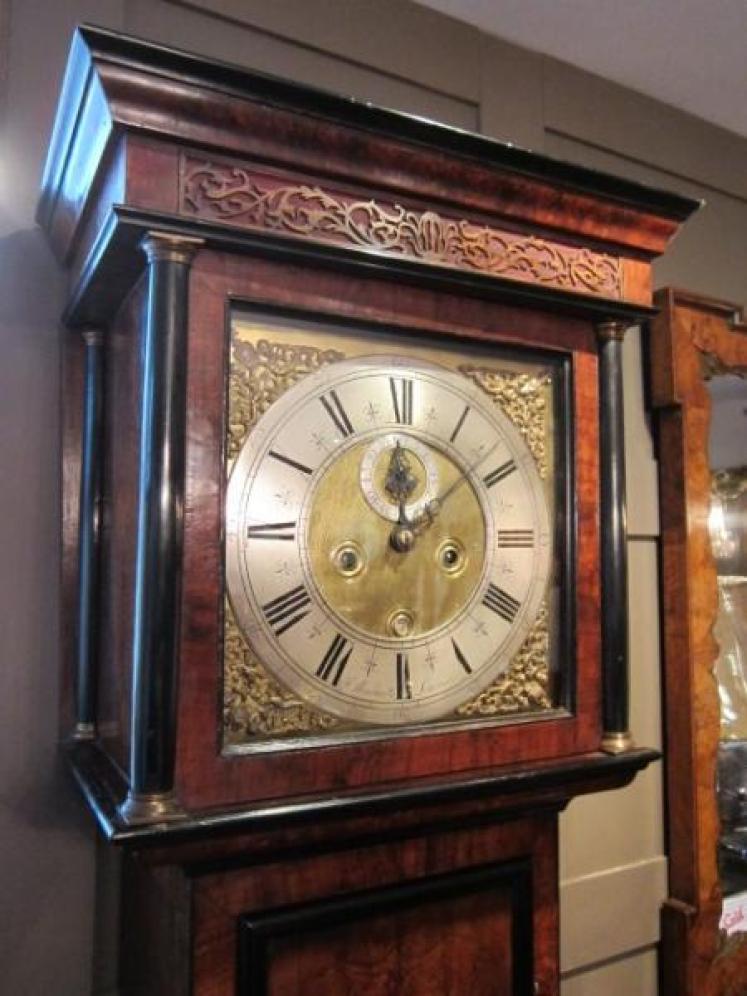 Stunning George I Walnut London Longcase Clock - Image 1
