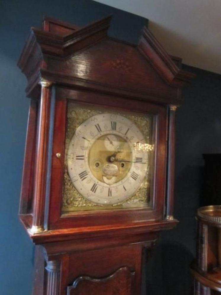 Fine George II Worcester 8 Day Longcase Clock - Image 1