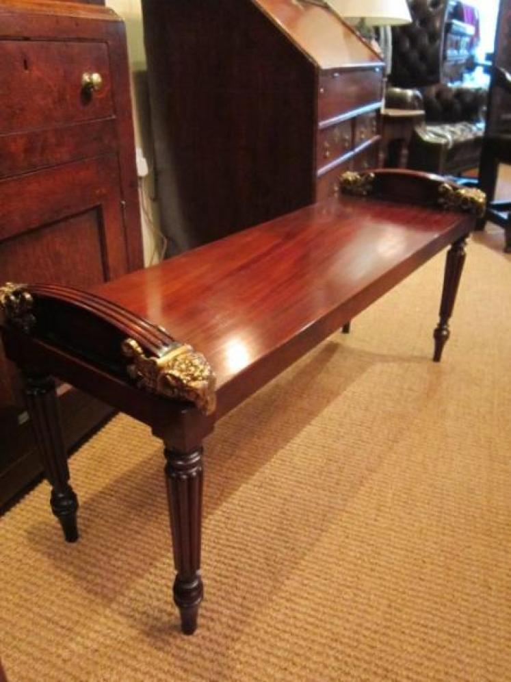 Superb George III Adams Style Hall Seat - Image 4