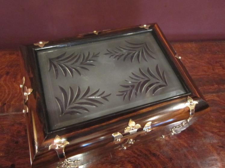 Outstanding Victorian Coromandel Jewellery Box - Image 2