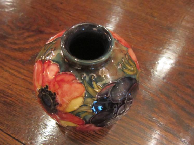 Moorcroft Flambe Anemone Globular Vase - Image 3