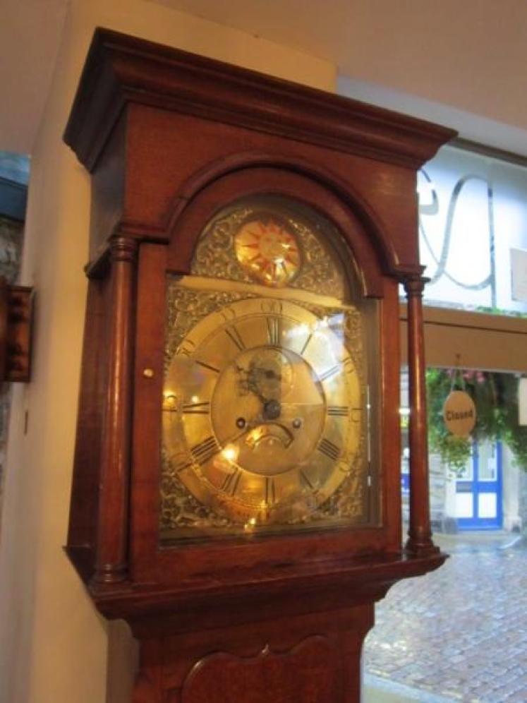 Mid Georgian North Yorkshire Longcase Clock - Image 1