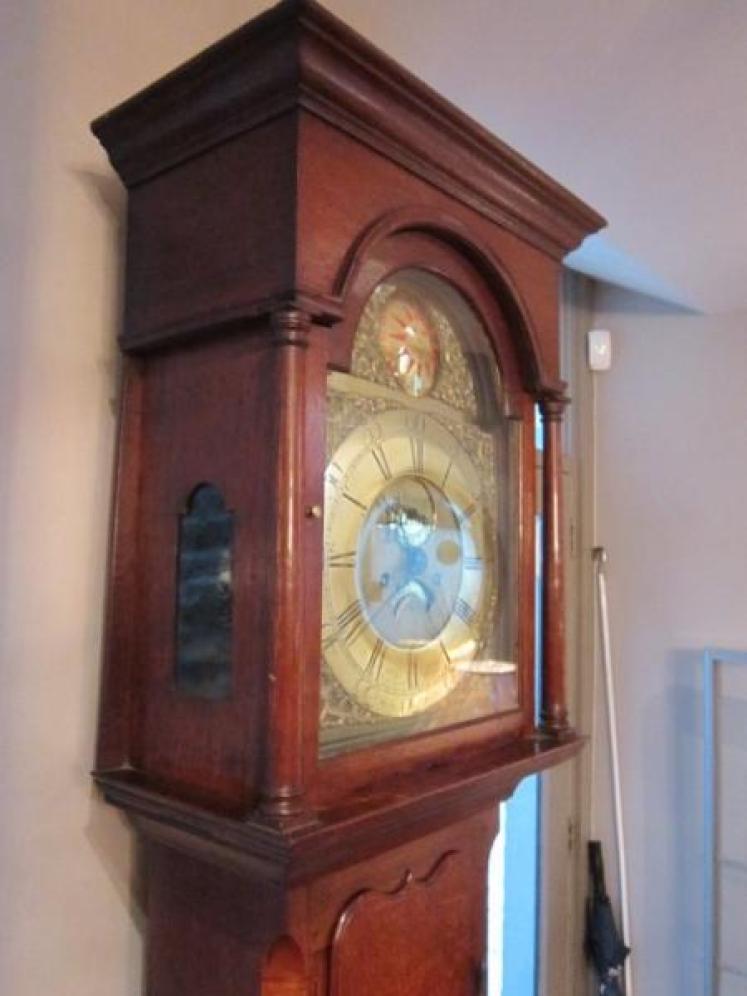 Mid Georgian North Yorkshire Longcase Clock - Image 5