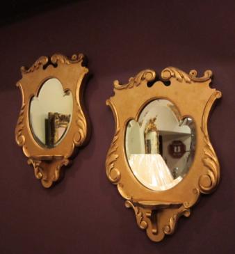 Decorative Pair of Victorian Timber Gilt Mirrors