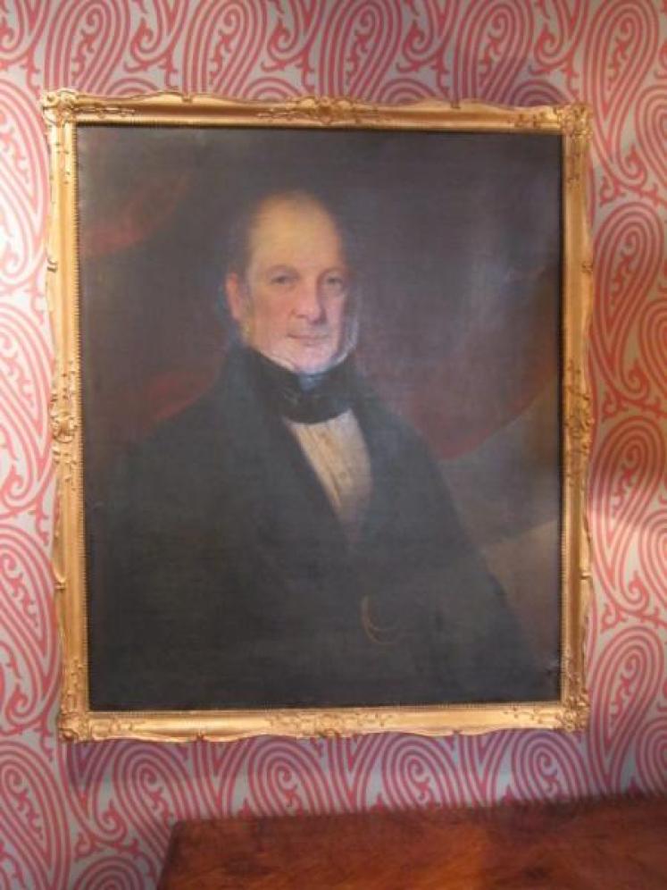 Mid Victorian Oil on Canvas Portrait - Image 1