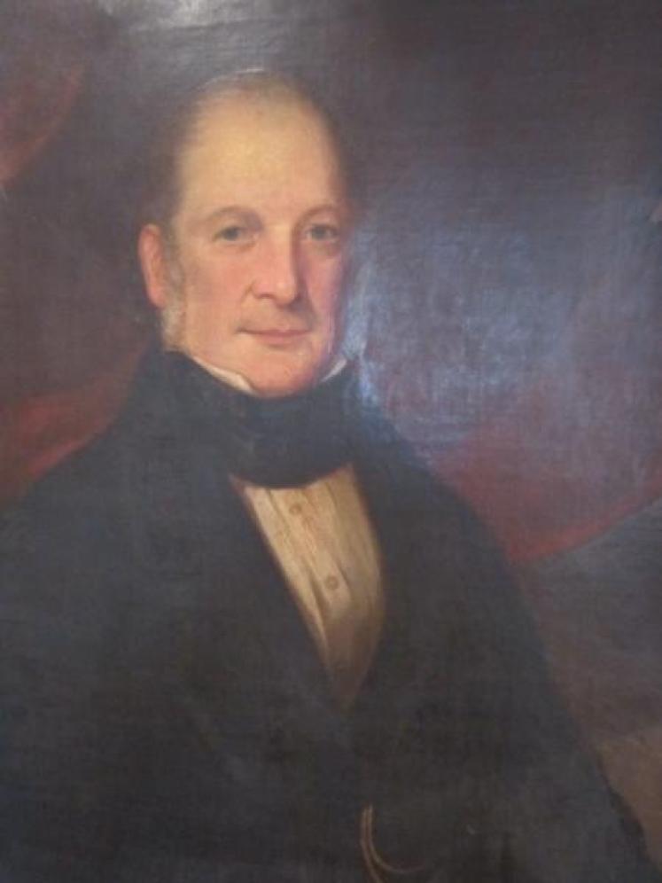 Mid Victorian Oil on Canvas Portrait - Image 2