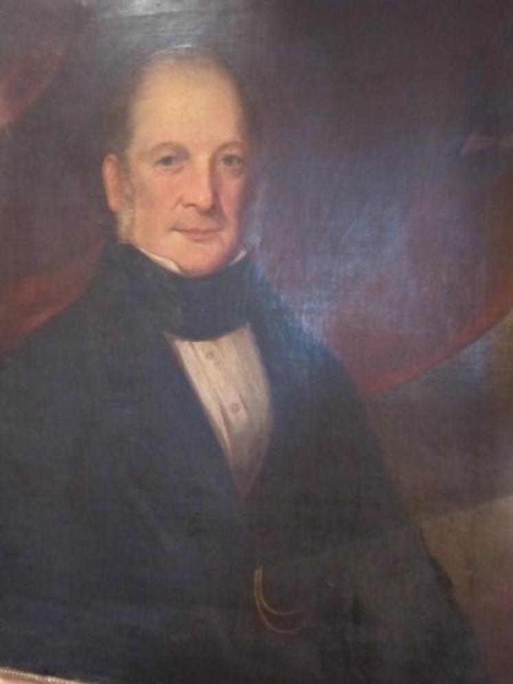 Mid Victorian Oil on Canvas Portrait - Image 4