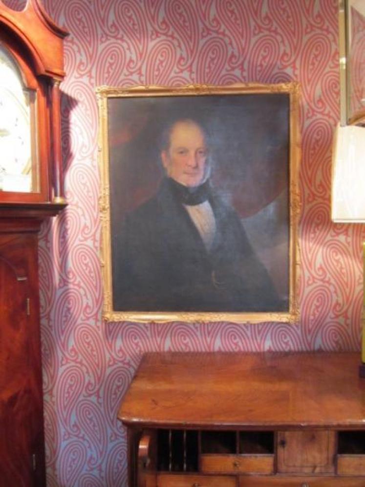 Mid Victorian Oil on Canvas Portrait - Image 5