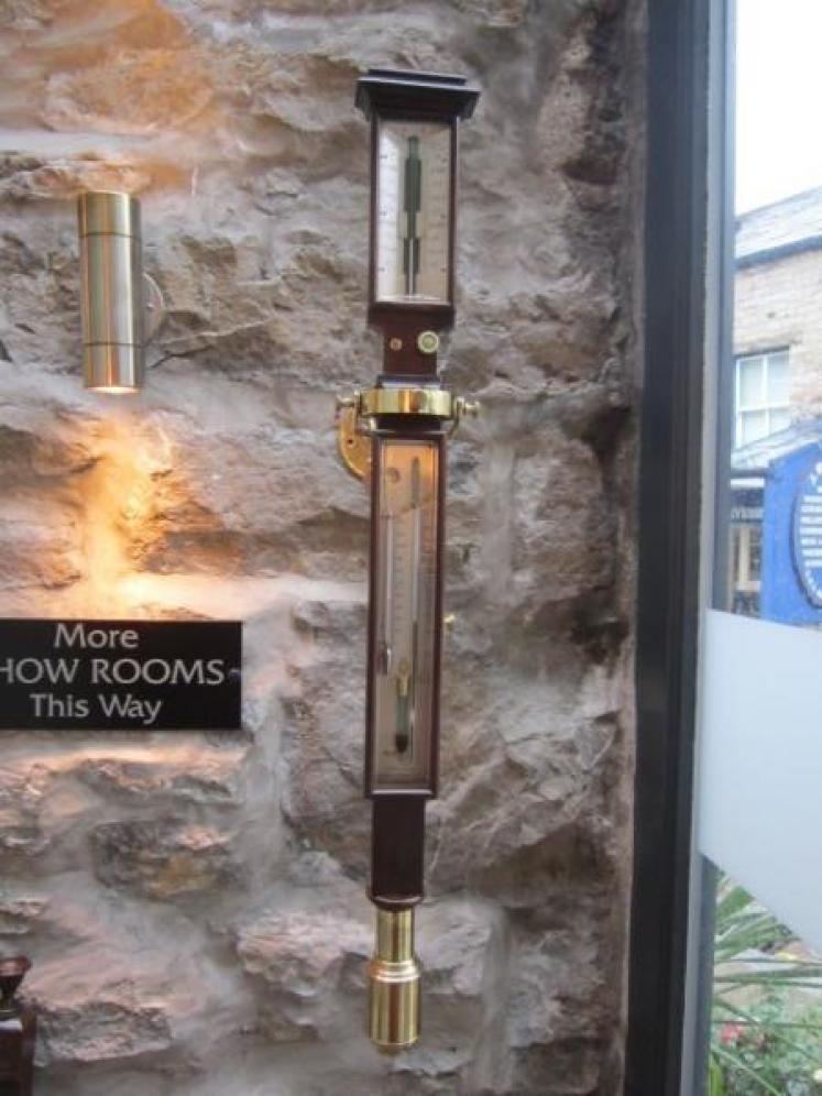 Superb & Rare 19th Century Marine Stick Barometer - Image 1