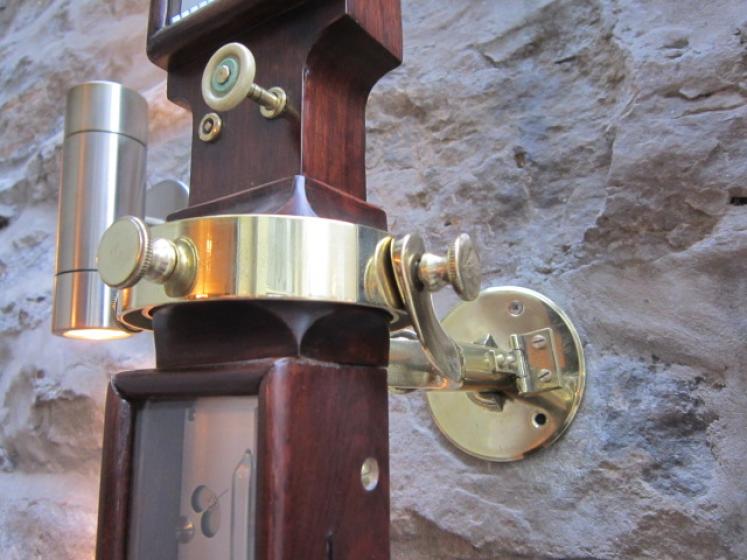 Superb & Rare 19th Century Marine Stick Barometer - Image 4
