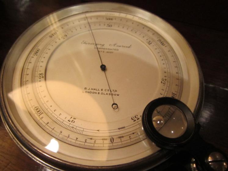 Rare Victorian Surveying Barometer in Case - Image 3